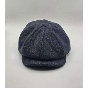 Hanna Hats Cap Irish Tweed 8 Piece Cap Newsboy Hat Made in Ireland XXL 64-65 Cm